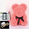 Eternal Rose Teddy Bear with Gift Box and Warm Lights Eternal Rose Teddy Bear with Gift Box and Warm Lights