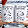 Even Though I'm Not From Your Sack I Know You Still Have My Back, Garlic Bulbs - Personalized Custom Coffee Mug - DAD133_MG