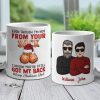 Even Though I'm Not From Your Sack I Know You've Still Got My Back - Personalized Mug Even Though I'm Not From Your Sack I Know You've Still Got My Back - Personalized Mug