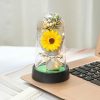 Everlasting Rose LED Glass Dome Bouquet Everlasting Rose LED Glass Dome Bouquet