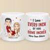 Every Day, I Love You More - Couple Personalized Custom Mug - Gift For Husband Wife, Anniversary Every Day, I Love You More - Couple Personalized Custom Mug - Gift For Husband Wife, Anniversary