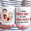 Every Day, I Love You More - Couple Personalized Custom Mug - Gift For Husband Wife, Anniversary Every Day, I Love You More - Couple Personalized Custom Mug - Gift For Husband Wife, Anniversary
