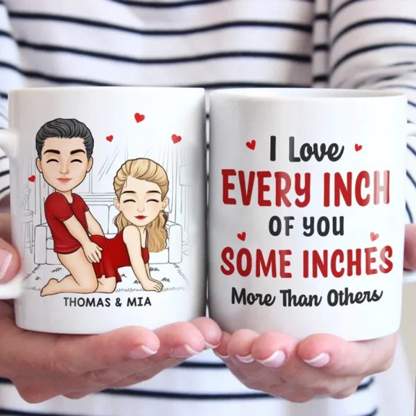 Every Day, I Love You More - Couple Personalized Custom Mug - Gift For Husband Wife, Anniversary Every Day, I Love You More - Couple Personalized Custom Mug - Gift For Husband Wife, Anniversary