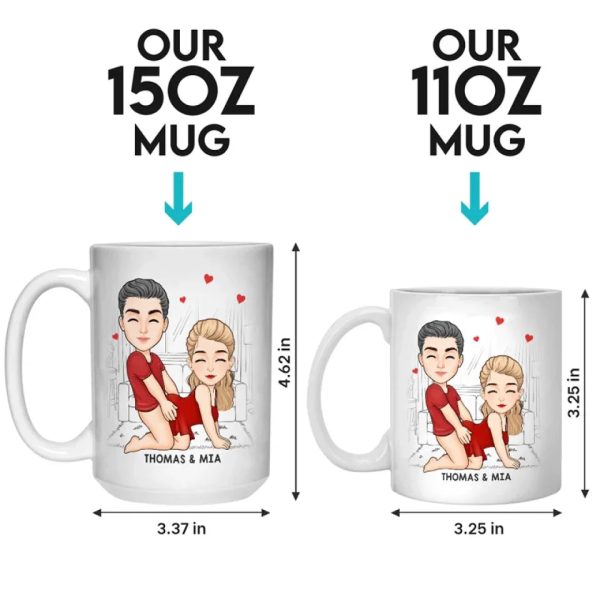 Every Day, I Love You More - Couple Personalized Custom Mug - Gift For Husband Wife, Anniversary Every Day, I Love You More - Couple Personalized Custom Mug - Gift For Husband Wife, Anniversary