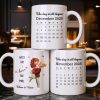 Every Day I Love You More, Couple And Calendar Design - Personalized Custom Coffee Mug - CPL1141_MG Every Day I Love You More, Couple And Calendar Design - Personalized Custom Coffee Mug - CPL1141_MG