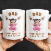 Every Poo I Do I Do It For You, Baby and Poo Emoji - Personalized Custom Coffee Mug - DAD114_MG Every Poo I Do I Do It For You, Baby and Poo Emoji - Personalized Custom Coffee Mug - DAD114_MG