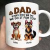 Every Poo I Do I Do It For You Cute Cartoon Dogs Personalized Mug