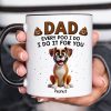 Every Poo I Do I Do It For You Cute Cartoon Dogs Personalized Mug