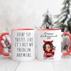 Every Sip Tastes Like It's Not My Problem Anymore, Funny Retirement Gift for Woman, Personalized Mug