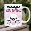 Ewe Are The Coolest Mom, Gift For Mom, Personalized Mug, Sheep Mug, Mother's Day Gift Ewe Are The Coolest Mom, Gift For Mom, Personalized Mug, Sheep Mug, Mother's Day Gift
