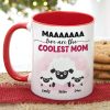 Ewe Are The Coolest Mom, Gift For Mom, Personalized Mug, Sheep Mug, Mother's Day Gift Ewe Are The Coolest Mom, Gift For Mom, Personalized Mug, Sheep Mug, Mother's Day Gift