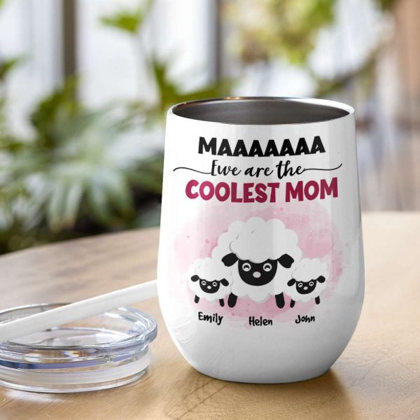 Ewe Are The Coolest Mom, Gift For Mom, Personalized Mug, Sheep Mug, Mother's Day Gift Ewe Are The Coolest Mom, Gift For Mom, Personalized Mug, Sheep Mug, Mother's Day Gift