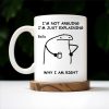 Explaining Why I Am Right Dinosaur Design - Personalized Custom Coffee Mug - COL040_MG