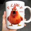 F-CAW-F Rooster Custom Coffee Mug - Personalized Custom Coffee Mug - COL096_MG F-CAW-F Rooster Custom Coffee Mug - Personalized Custom Coffee Mug - COL096_MG