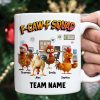 F-Caw-F Squad Funny Chicken Staff - Personalized Mug - Funny Gift For Coworkers, Colleagues
