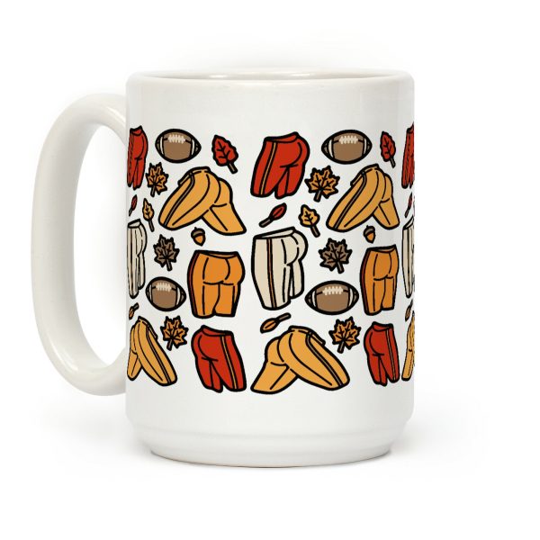 Fall Football Butts Coffee Mug Fall Football Butts Coffee Mug