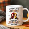 Fall Season Besties Apparently We're Trouble When We're Together - Personalized Mug