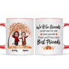 Fall Season Happy Doll Old Besties Personalized Mug