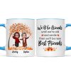 Fall Season Happy Doll Old Besties Personalized Mug