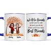 Fall Season Happy Doll Old Besties Personalized Mug