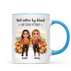 Fall Season Pumpkin Patch Besties Sisters Personalized Mug