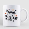 Fall Season Under Tree Doll Besties Best Friends Personalized Mug