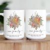 Family Boho Birth Flower Bouquet Flowers Gift For Mom, Grandma, Family - Personalized Mug Family Boho Birth Flower Bouquet Flowers Gift For Mom, Grandma, Family - Personalized Mug