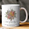 Family Boho Birth Flower Bouquet Flowers Gift For Mom, Grandma, Family - Personalized Mug Family Boho Birth Flower Bouquet Flowers Gift For Mom, Grandma, Family - Personalized Mug