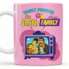 Family Forever Television And Cartoon Design - Personalized Custom Coffee Mug - FAM397_MG