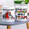 Family Where Life Begins And Love Never Ends Personalized White Mug Family Where Life Begins And Love Never Ends Personalized White Mug