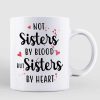 Fashion Girls Sisters Under Pink Tree Personalized Mug