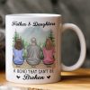 Father & Daughter, Son A Bond That Can't Be Broken - Personalized Mug Father & Daughter, Son A Bond That Can't Be Broken - Personalized Mug
