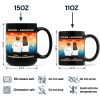 Father & Daughter Son Unbreakable Bond - Personalized Black Mug Father & Daughter Son Unbreakable Bond - Personalized Black Mug