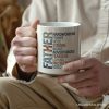 Father Definition Personalized Mug, Inspirational Gift with Custom Name for Hero Dads Father Definition Personalized Mug, Inspirational Gift with Custom Name for Hero Dads