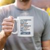 Father Definition Personalized Mug, Inspirational Gift with Custom Name for Hero Dads Father Definition Personalized Mug, Inspirational Gift with Custom Name for Hero Dads
