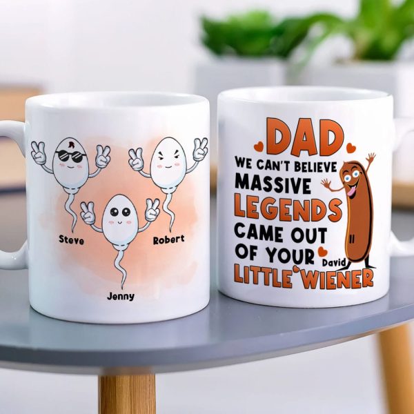 Father, The Best Dad, Personalized Mug, Gifts For Dad Father, The Best Dad, Personalized Mug, Gifts For Dad