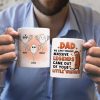 Father, The Best Dad, Personalized Mug, Gifts For Dad Father, The Best Dad, Personalized Mug, Gifts For Dad