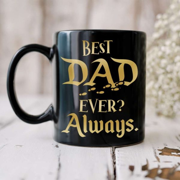 Father's Day- 02DNHN080523TM Personalized Black Mug Father's Day- 02DNHN080523TM Personalized Black Mug