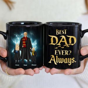 Father's Day- 02DNHN080523TM Personalized Black Mug