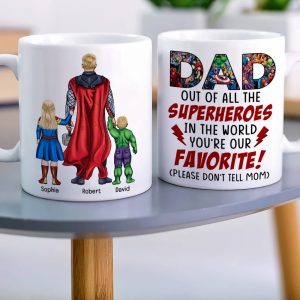 Father's Day DR-WHM-01dnqn2804tm Personalized Coffee Mug