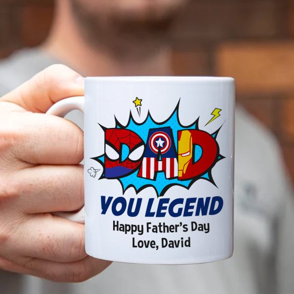 Father's Day DR-WHM-01HUTN270423HH Personalized Mug Father's Day DR-WHM-01HUTN270423HH Personalized Mug