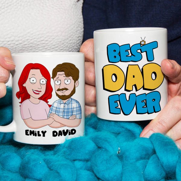 Father's Day Personalized Mug 07HUDT030523HH Father's Day Personalized Mug 07HUDT030523HH