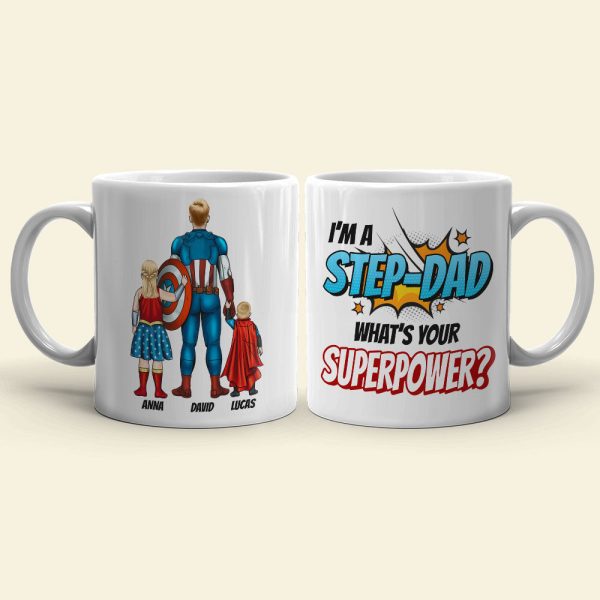 Father's Day Stepdad 02qhti250423tm Personalized Mug Father's Day Stepdad 02qhti250423tm Personalized Mug