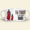 Fathor A God Among Dads Personalized White Mug - Gift For Dad Fathor A God Among Dads Personalized White Mug - Gift For Dad