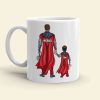 Fathor A God Among Dads Personalized White Mug - Gift For Dad Fathor A God Among Dads Personalized White Mug - Gift For Dad