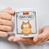 Favorite Person To Annoy Cat Dad Personalized Mug