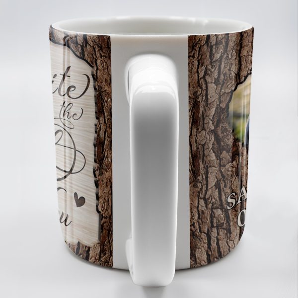 Favorite Place Next To You With Heart Shaped Photo - Personalized Custom Coffee Mug - CPL175_MG Favorite Place Next To You With Heart Shaped Photo - Personalized Custom Coffee Mug - CPL175_MG
