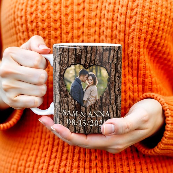 Favorite Place Next To You With Heart Shaped Photo - Personalized Custom Coffee Mug - CPL175_MG Favorite Place Next To You With Heart Shaped Photo - Personalized Custom Coffee Mug - CPL175_MG