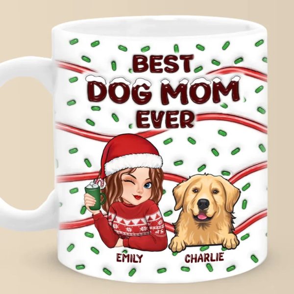 Feline Jolly This Christmas - Dog & Cat Personalized Custom 3D Inflated Effect Printed Mug - Christmas Gift For Pet Owners, Pet Lovers Feline Jolly This Christmas - Dog & Cat Personalized Custom 3D Inflated Effect Printed Mug - Christmas Gift For Pet Owners, Pet Lovers