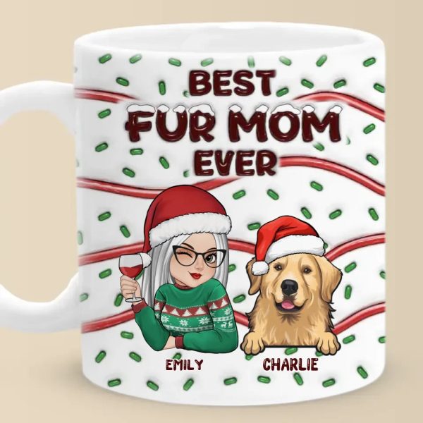 Feline Jolly This Christmas - Dog & Cat Personalized Custom 3D Inflated Effect Printed Mug - Christmas Gift For Pet Owners, Pet Lovers Feline Jolly This Christmas - Dog & Cat Personalized Custom 3D Inflated Effect Printed Mug - Christmas Gift For Pet Owners, Pet Lovers